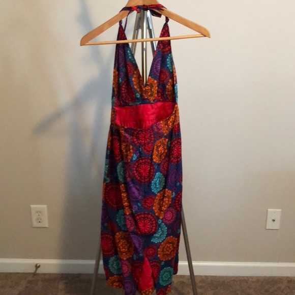 Anthropologie midi length backless dress - Picture 3 of 4